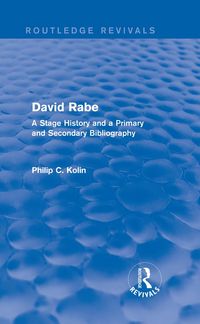 Produktbild: Routledge Revivals: David Rabe (1988)
