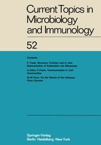 Produktbild: Current Topics in Microbiology and Immunology