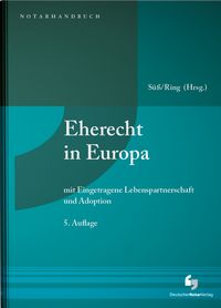 Produktbild: Eherecht in Europa