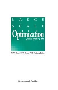 Produktbild: Large Scale Optimization