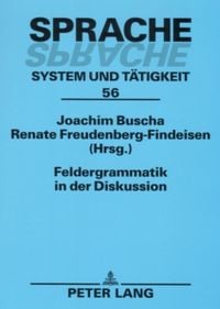 Produktbild: Feldergrammatik in der Diskussion