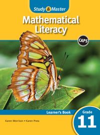 Bild vom Artikel Study & Master Mathematical Literacy Learner's Book Grade 11 vom Autor Karen Press
