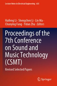 Produktbild: Proceedings of the 7th Conference on Sound and Music Technology (CSMT)