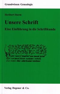 Produktbild: Unsere Schrift