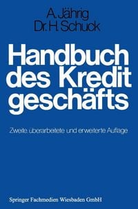 Produktbild: Handbuch des Kreditgesch&auml;fts