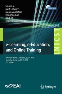 Produktbild: E-Learning, e-Education, and Online Training