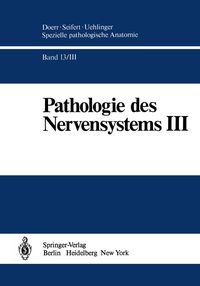 Produktbild: Pathologie des Nervensystems III