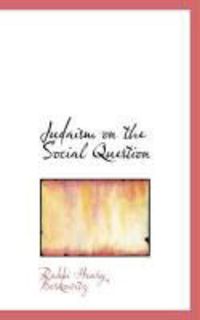 Produktbild: Judaism on the Social Question