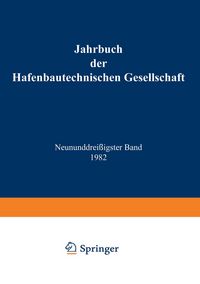 Produktbild: Jahrbuch der Hafenbautechnischen Gesellschaft