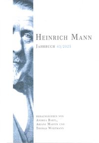 Produktbild: Heinrich Mann-Jahrbuch 43 / 2025