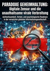 Produktbild: Paradoxe Geheimhaltung: Digitale Zensur und die unaufhaltsame virale Verbreitung