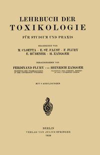 Produktbild: Lehrbuch der Toxikologie f&uuml;r Studium und Praxis