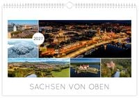 Produktbild: Kalender Sachsen von oben 2027 - Luftaufnahmen