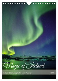 Produktbild: Magic of Iceland - nature photography (Wall Calendar 2026 DIN A4 portrait), CALVENDO 12 Month Wall Calendar