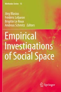 Produktbild: Empirical Investigations of Social Space