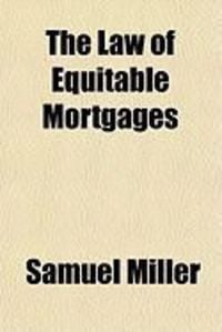 Produktbild: The Law of Equitable Mortgages