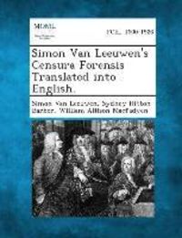Produktbild: Simon Van Leeuwen's Censura Forensis Translated into English.