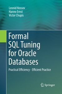 Produktbild: Formal SQL Tuning for Oracle Databases