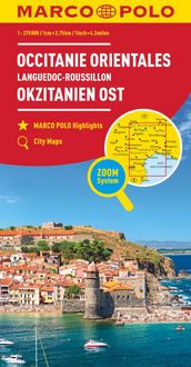 Produktbild: MARCO POLO Regionalkarte Languedoc-Roussillon, Auvergne 1:300.000