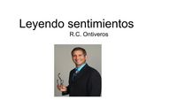 Produktbild: Leyendo sentimientos
