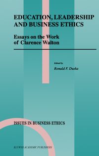 Produktbild: Education, Leadership and Business Ethics