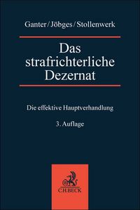 Produktbild: Das strafrichterliche Dezernat