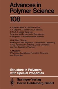 Produktbild: Structure in Polymers with Special Properties