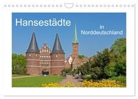 Produktbild: Hansest&auml;dte in Norddeutschland (Wandkalender 2026 DIN A4 quer), CALVENDO Monatskalender