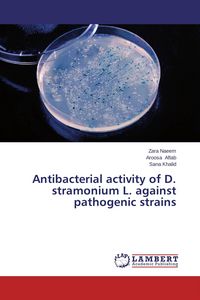 Produktbild: Antibacterial activity of D. stramonium L. against pathogenic strains