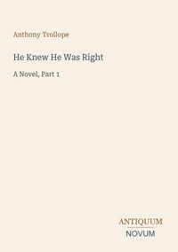 Produktbild: He Knew He Was Right