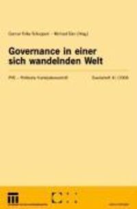 Produktbild: Governance in einer sich wandelnden Welt