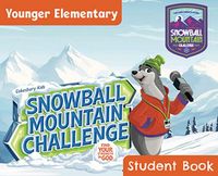 Produktbild: Vbs 2026 Snowball Mountain Challenge Younger Elementary Student Book (Grades 1-2) (Pkg of 6)