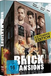 Brick Mansions - Limited Extended-Mediabook-Edition (Cover B, limitiert auf 555 Stück, durchnummeriert (+ DVD) (+Booklet)