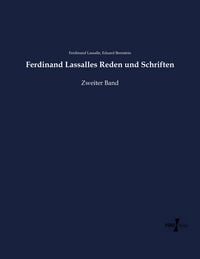 Produktbild: Ferdinand Lassalles Reden und Schriften