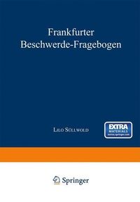 Produktbild: Frankfurter Beschwerde-Fragebogen