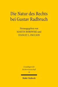 Produktbild: Die Natur des Rechts bei Gustav Radbruch
