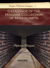 Produktbild: Catalogue of the Mingana Collection of Manuscripts
