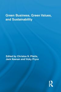 Produktbild: Green Business, Green Values, and Sustainability