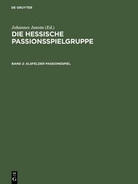 Produktbild: Alsfelder Passionsspiel