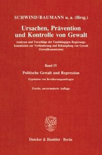 Produktbild: Ursachen, Pr&auml;vention und Kontrolle von Gewalt.
