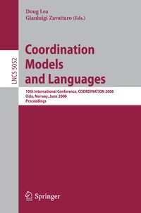 Produktbild: Coordination Models and Languages