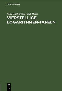 Produktbild: Vierstellige Logarithmen-Tafeln