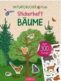 Produktbild: Naturforscher-Kids &ndash; Stickerheft B&auml;ume