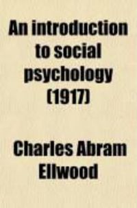 Bild vom Artikel An Introduction to Social Psychology vom Autor Charles Abram Ellwood