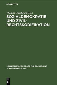 Produktbild: Sozialdemokratie und Zivilrechtskodifikation