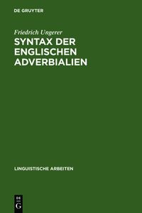 Produktbild: Syntax der englischen Adverbialien