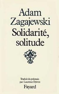 Produktbild: Solidarit&eacute;, solitude