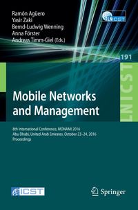 Bild vom Artikel Mobile Networks and Management vom Autor Ramón Agüero