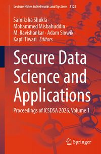 Produktbild: Secure Data Science and Applications