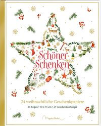 Bild vom Artikel Geschenkpapier-Buch - Schöner schenken. 24 weihnachtliche Geschenkpapiere vom Autor 